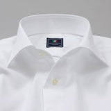 100双ブリード無地セミワイドシャツ【Made in Japan】