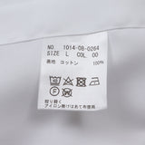 100双ブリード無地セミワイドシャツ【Made in Japan】