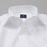 80双ヘリンボーンセミワイドシャツ【Made in Japan】