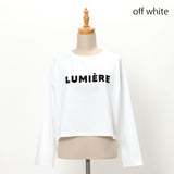 LUMIEREショート丈ロンTシャツ