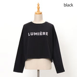 LUMIEREショート丈ロンTシャツ