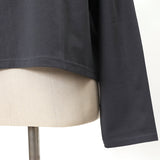 LUMIEREショート丈ロンTシャツ