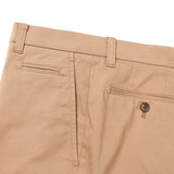 コンパクピーチチノストレッチパンツ(ノータック)【Made in Japan】