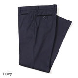 微起毛ピケストレッチパンツ(ノータック)【Made in Japan】