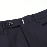 微起毛ピケストレッチパンツ(ノータック)【Made in Japan】