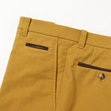 モールスキンスエードストレッチパンツ(ノータック)【Made in Japan】