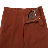 モールスキンスエードストレッチパンツ(ノータック)【Made in Japan】