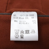 モールスキンスエードストレッチパンツ(ノータック)【Made in Japan】