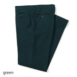 モールスキンスエードストレッチパンツ(ノータック)【Made in Japan】