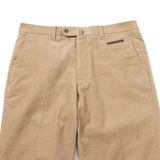 オーガニック別珍ストレッチパンツ(ノータック)【Made in Japan】