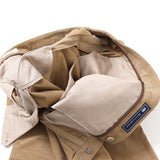 オーガニック別珍ストレッチパンツ(ノータック)【Made in Japan】