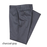 ツイル無地SUPER100’sパンツ(ノータック)【Made in Japan】