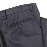 ツイル無地SUPER100’sパンツ(ノータック)【Made in Japan】