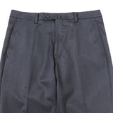 ツイル無地SUPER100’sパンツ(ノータック)【Made in Japan】