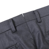 ツイル無地SUPER100’sパンツ(ノータック)【Made in Japan】