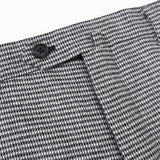 【尾州】カシミヤ混ストレッチ千鳥パンツ(ノータック)【Made in Japan】