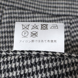 【尾州】カシミヤ混ストレッチ千鳥パンツ(ノータック)【Made in Japan】