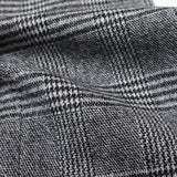 【尾州】カシミヤストレッチグレンチェックパンツ(ノータック)【Made in Japan】