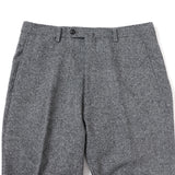 尾州ツィードホームスパンパンツ(ノータック)【Made in Japan】