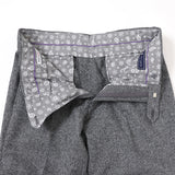 尾州ツィードホームスパンパンツ(ノータック)【Made in Japan】