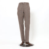 尾州ツィードホームスパンパンツ(ノータック)【Made in Japan】