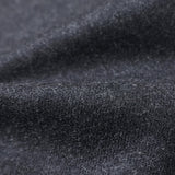 【尾州】カシミヤ混ストレッチフラノ無地パンツ(ノータック)【Made in Japan】