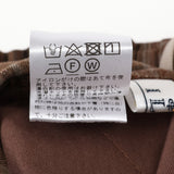 チェック裏起毛ワイドパンツ