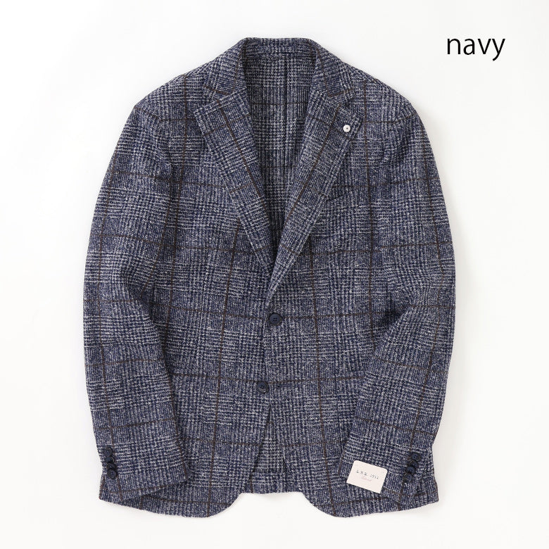 LBMジャックレギュラーチェックジャケット【Made in Italy