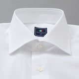 ブロード無地セミワイドシャツ【Made in Japan】