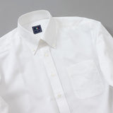 オックス無地ボタンダウンシャツ【Made in Japan】