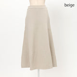ニットフレアスカート