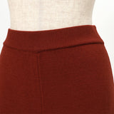 ニットフレアスカート