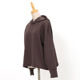 ダンボールニットドロストフーディ