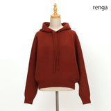 ニットパーカー