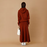 ニットフレアスカート