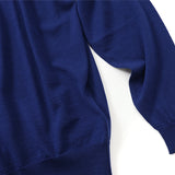 JOHN SMEDLEY ラグランクルーニット【Made in GBR】