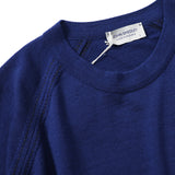 JOHN SMEDLEY ラグランクルーニット【Made in GBR】