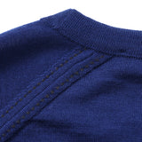 JOHN SMEDLEY ラグランクルーニット【Made in GBR】