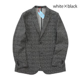 トラベルジャケットグレンチェックストレッチ【Made in JAPAN】