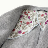 先染めカラミ織り無地ストレッチジャケット