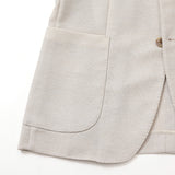 先染めカラミ織り無地ストレッチジャケット