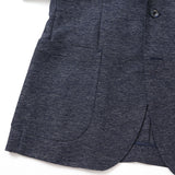 先染めカラミ織り無地ストレッチジャケット