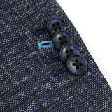 先染めカラミ織り無地ストレッチジャケット