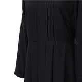 ジョーゼット前プリーツワンピース