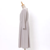 ジョーゼット前プリーツワンピース