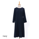 ジョーゼット前プリーツワンピース