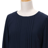 ジョーゼット前プリーツワンピース