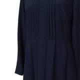 ジョーゼット前プリーツワンピース