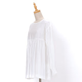 シルキーローンチュニックブラウス