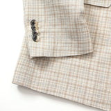 ディプライシルクチェックジャケット【Made in Japan】